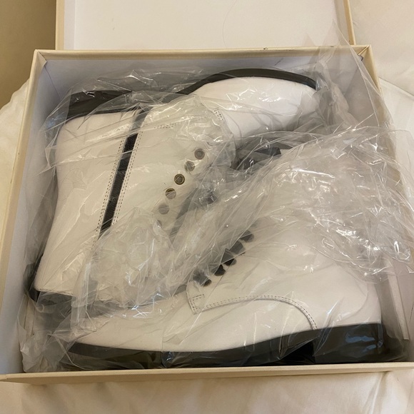 A.soliani Asti Leather Combat Boot - Picture 3 of 7